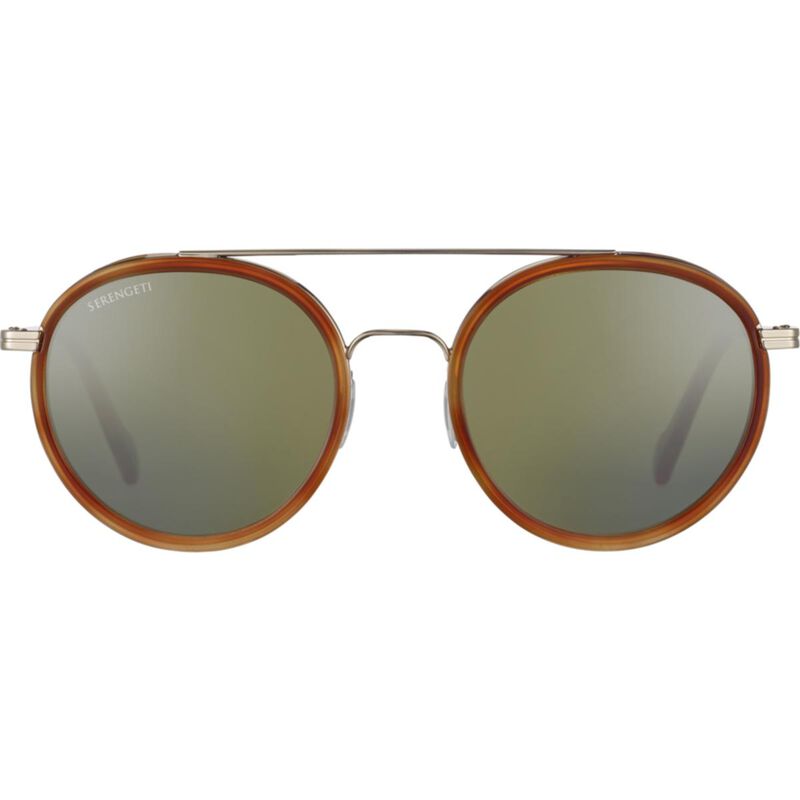 GEARY , Orange Turtoise Acetate with Light Gold Metal-Mineral Polarized 555nm Cat 3 to 3, hi-res image number null